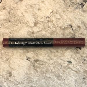 4/$14 Ulta Beauty Velvet Matte Lip Crayon, Cranberry/Wine, NEW & Sealed!